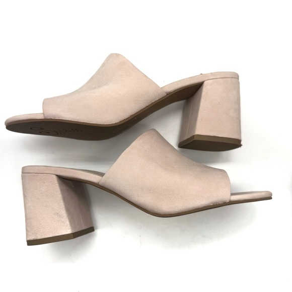 Seychelles Commute Light Pink Block Heel Sandals - Picture 6 of 10